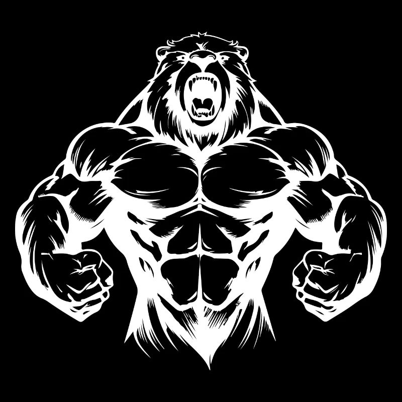 Musculation Bear Grizzly Muscles