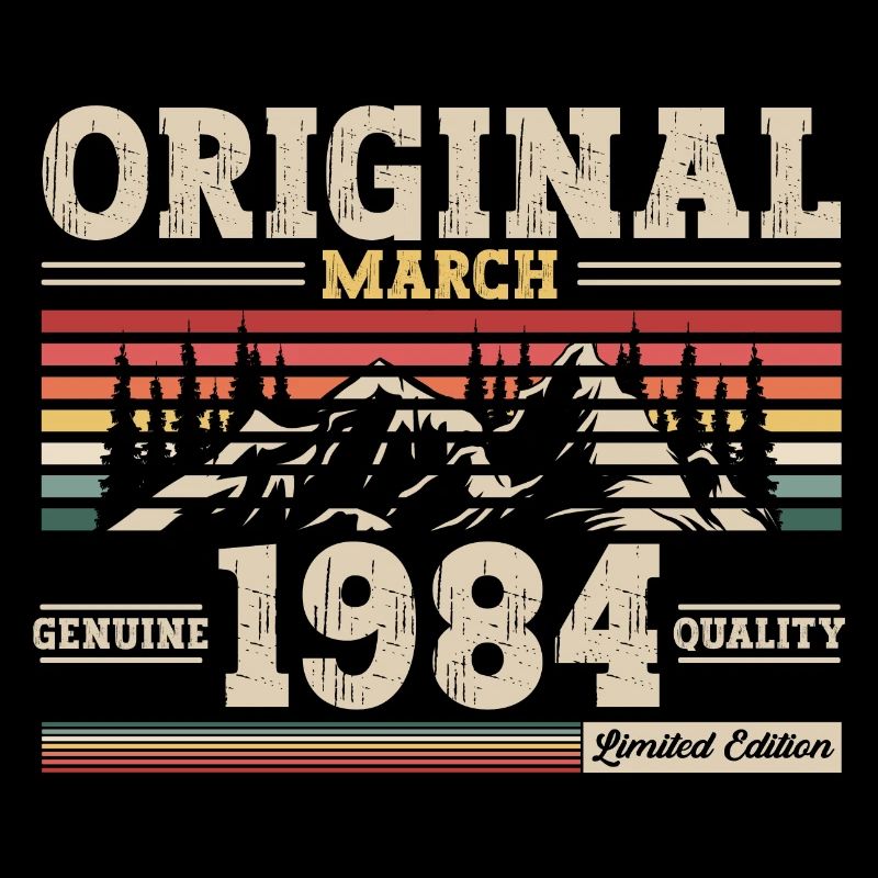 40e anniversaire Original Mars Vintage 1984