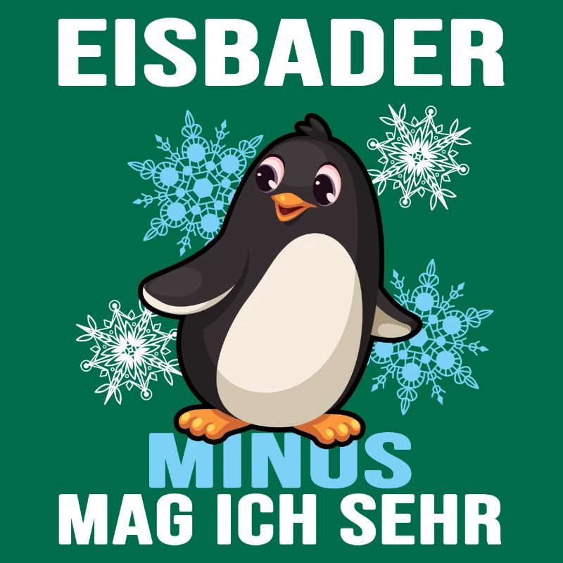 eisbader winterbader eisloch