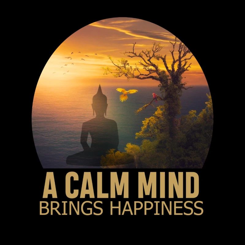 Ein ruhiger Geist bringt Glück