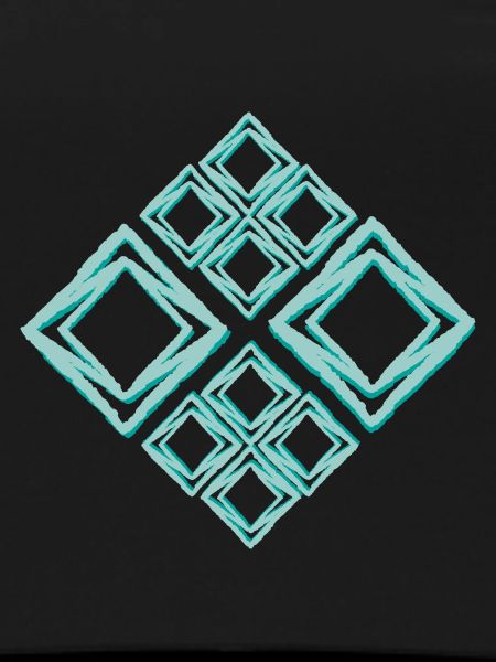 Geometric Turquoise