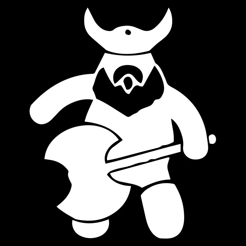 Wikinger mit großer Axt