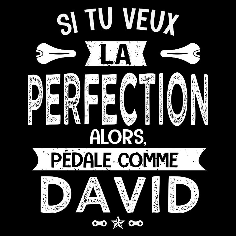 david si tu veux la perfection à vélo cycliste