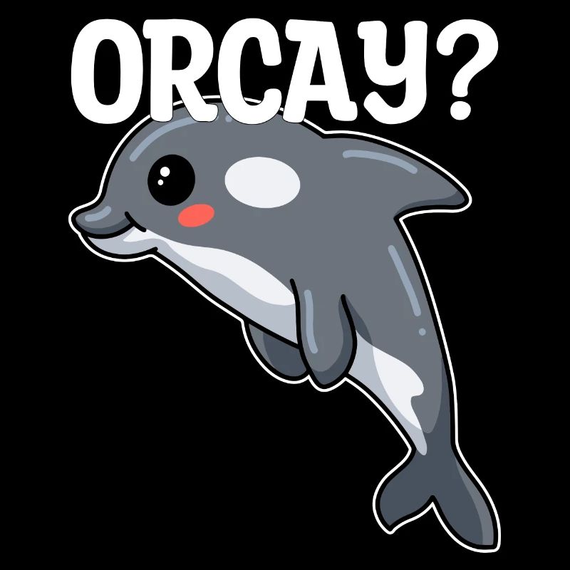 Orca Schwertwal Sprüche Geschenk