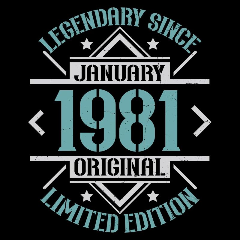 Legendary since January 1981 limited edition