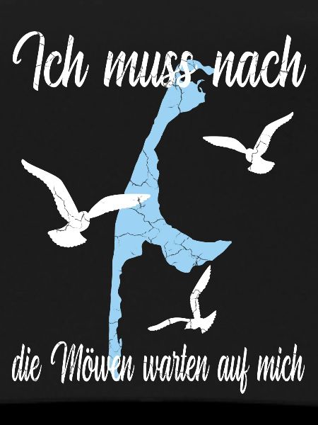 Sylt Design mit Spruch