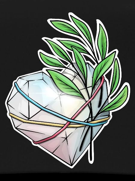 Crystal heart