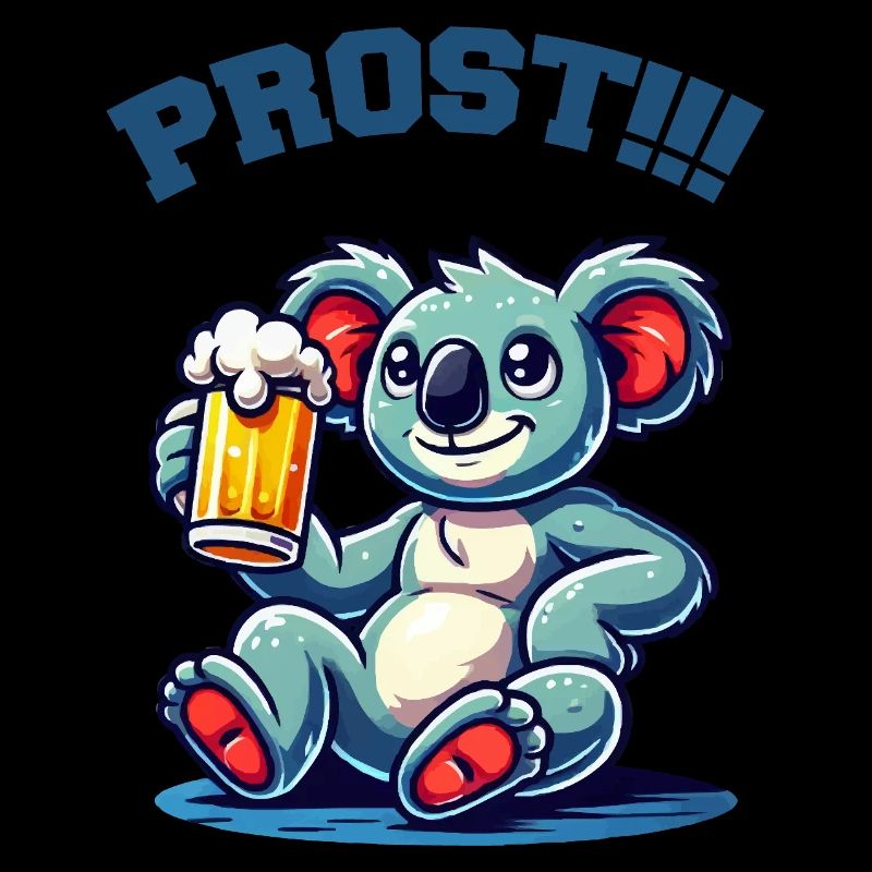 Koala Bear Beer Comic