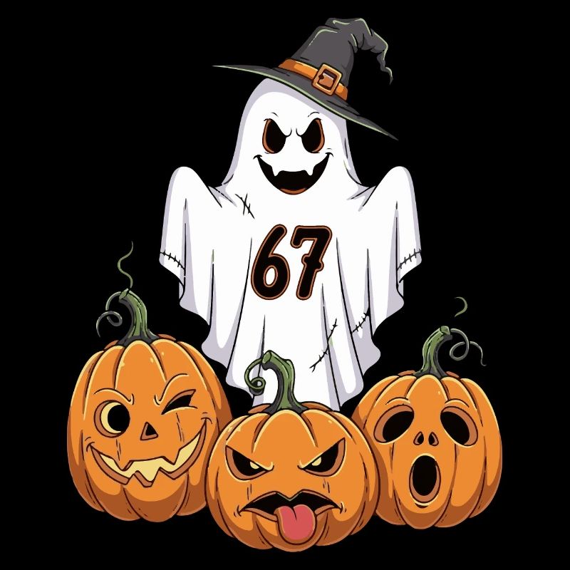 Ghost 67 Halloween Pumpkins