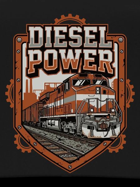 Freight Train Industrial Locomotive