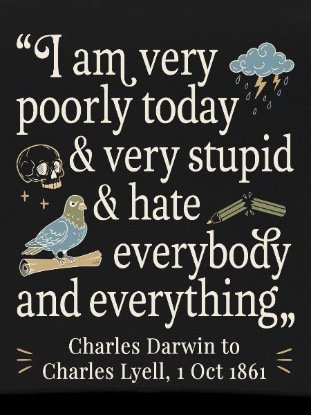 Charles Darwin Lustiges Zitat