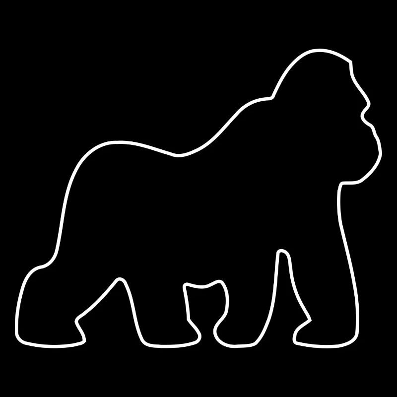 Gorilla, Silberrücken, Affe, Affen, Gorillas,