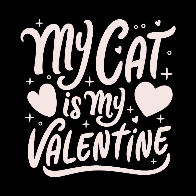 Meine Katze ist mein Valentinstag