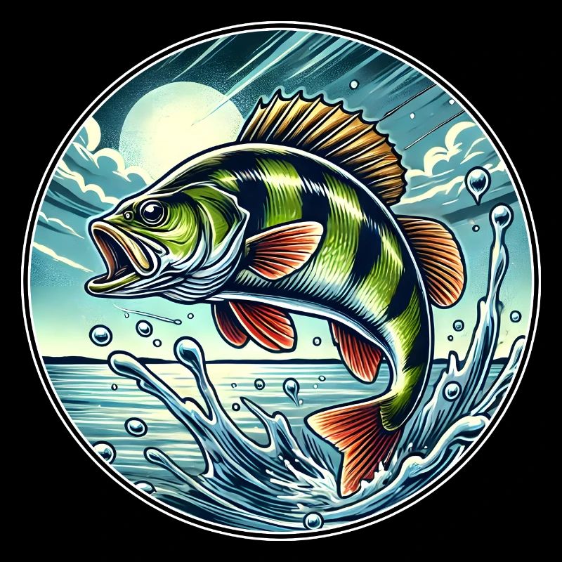 Perche Pêche Poisson prédateur Pêche Poisson