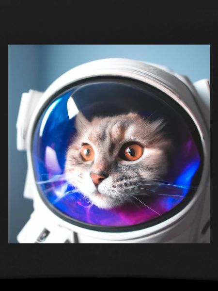 Cat in space