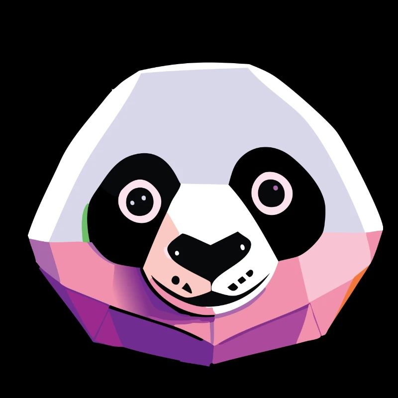 Panda Low Poly