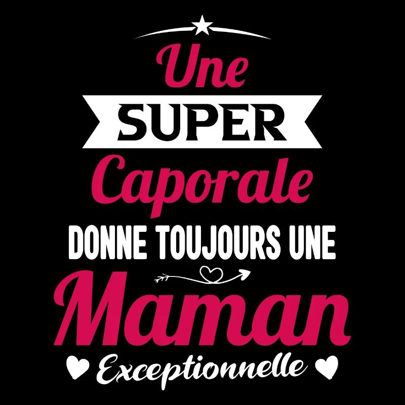 Future mère maman cadeau drôle caporale militaire