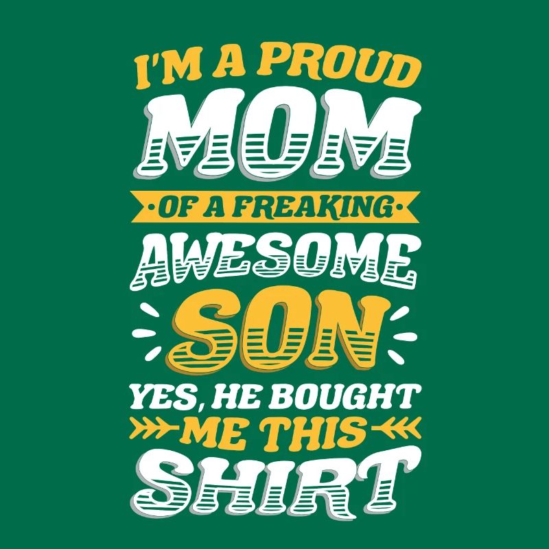 Stolze Mutter Eines Freaking Awesome Son