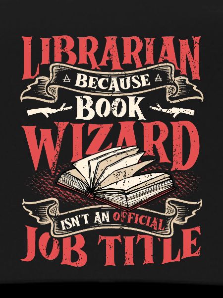 Funny librarian theme