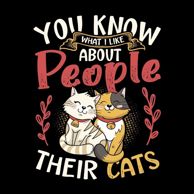 Vous savez ce que j’aime chez les gens et les chats.