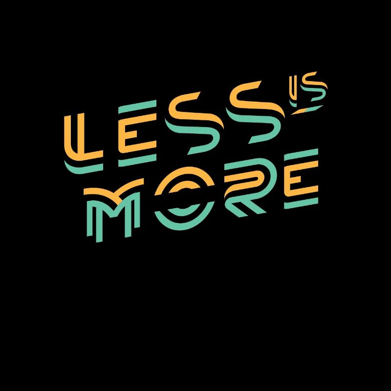 Less is more economical