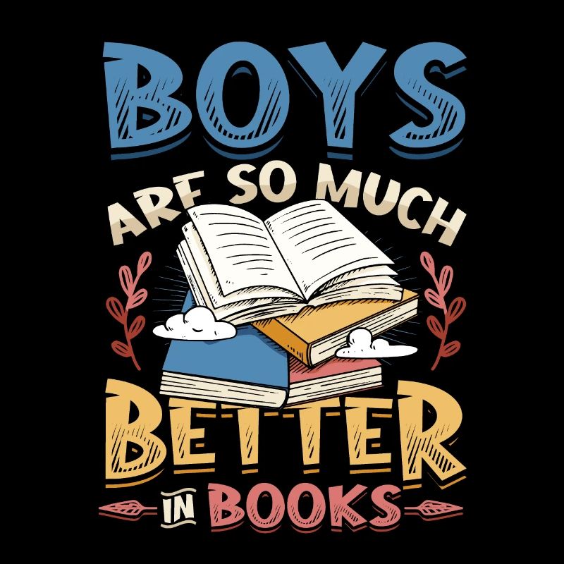 Boys are so much better at reading books