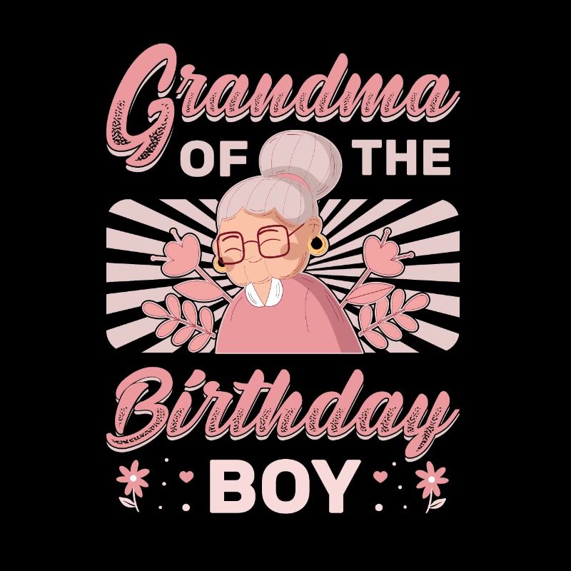 Grand-mère de l’enfant d’anniversaire