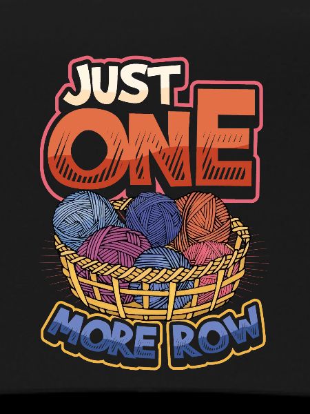 Just crochet a row