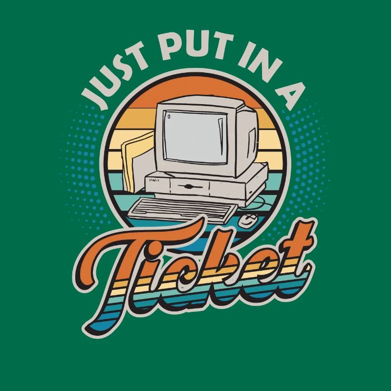 Simply open a ticket Help Desk Tech Support