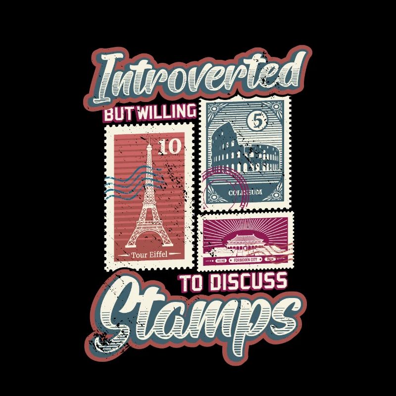 Introverted, but ready to receive stamps