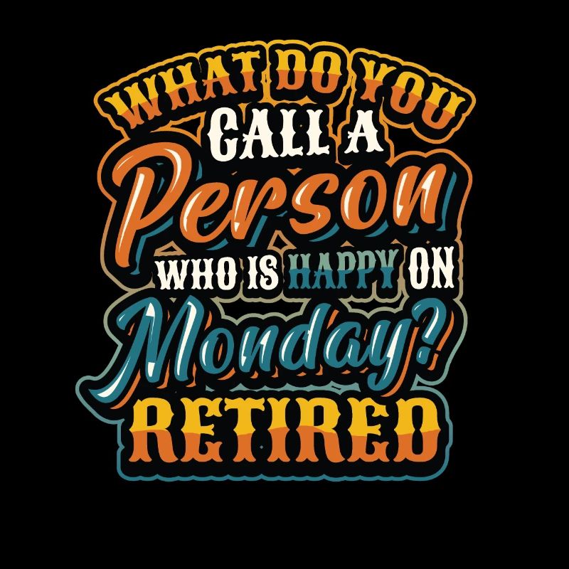 Happy employee, retired.