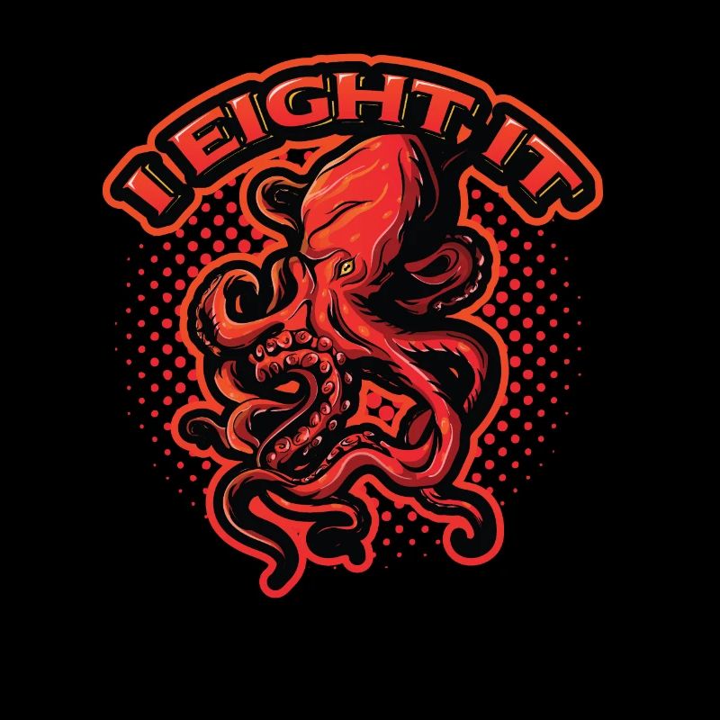 I Eight It Octopi 8 Arme Ocotpus