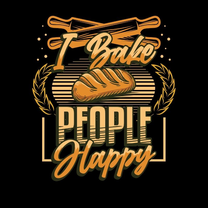 I bake people happy baking lovers