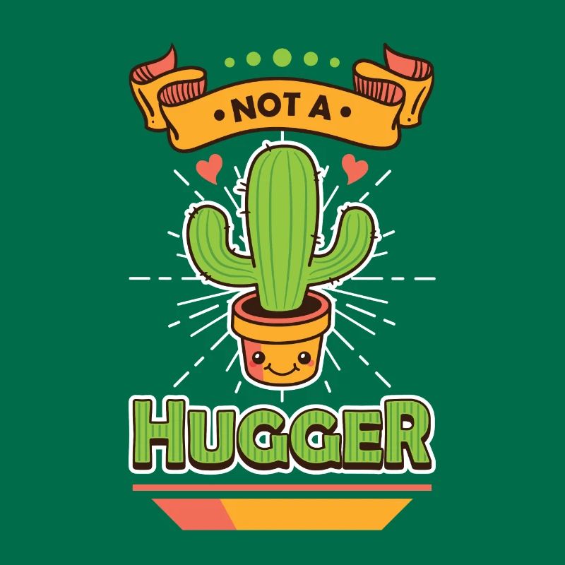 No hugging cactus
