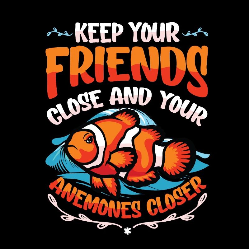 Drôle de jeu de mots anémones poisson-clown