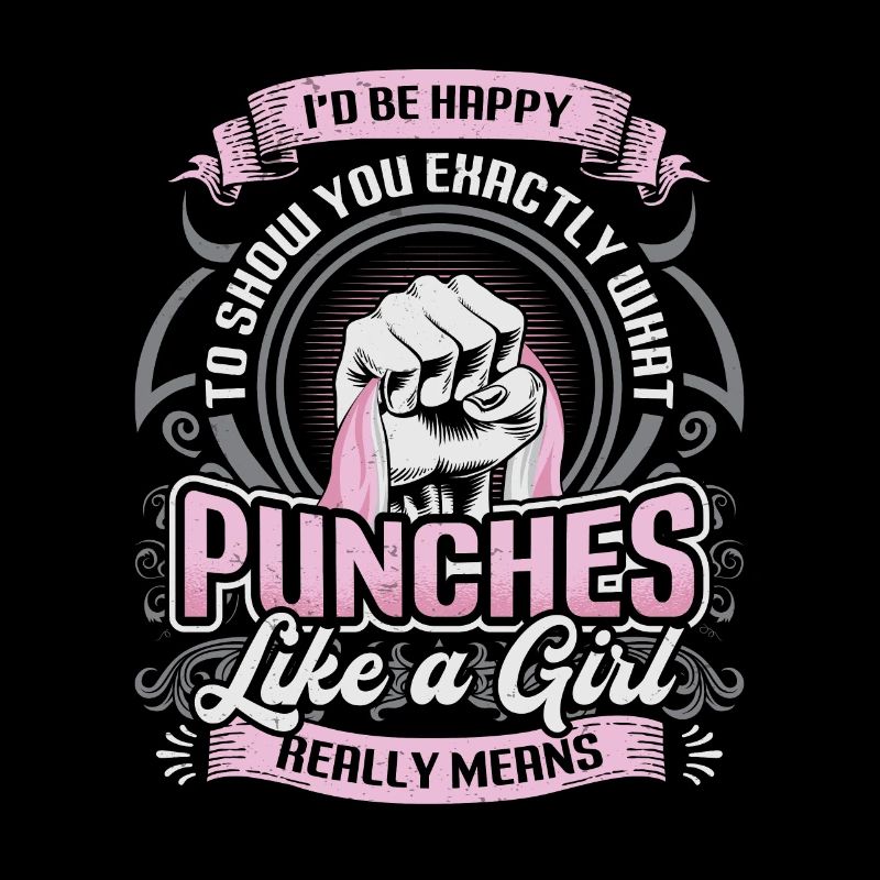 Zeigen Sie, Was "punches Like A Girl" Bedeutet: