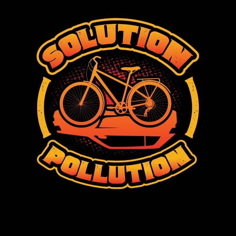 Polution Solution, Umweltschutz, Radfahren