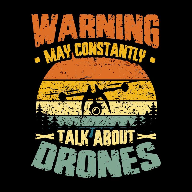 Attention, peut constamment parler de drones, pilote