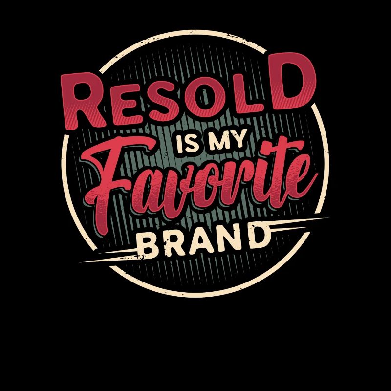 Revendu est ma marque préférée, marché aux puces, économe