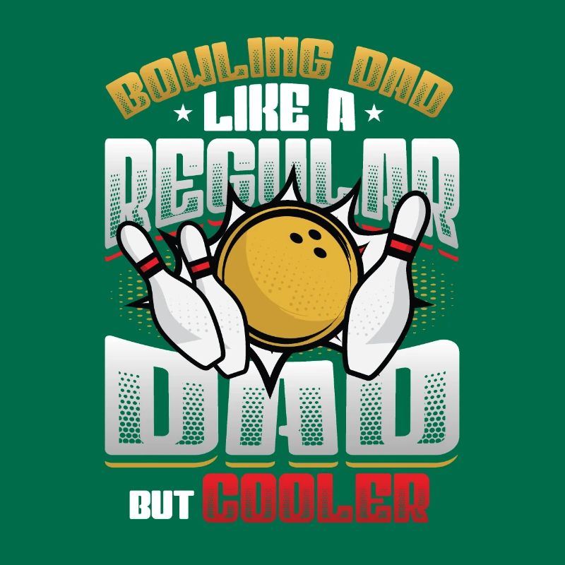 Papa bowling, comme un papa normal, mais plus cool