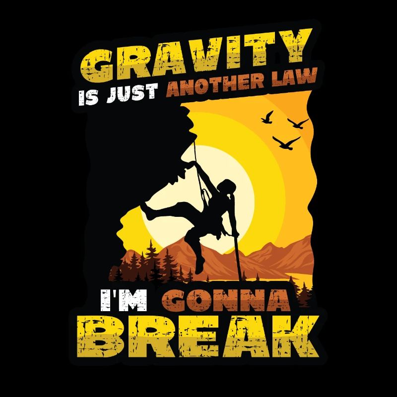 Bloc anti-gravité, escalade