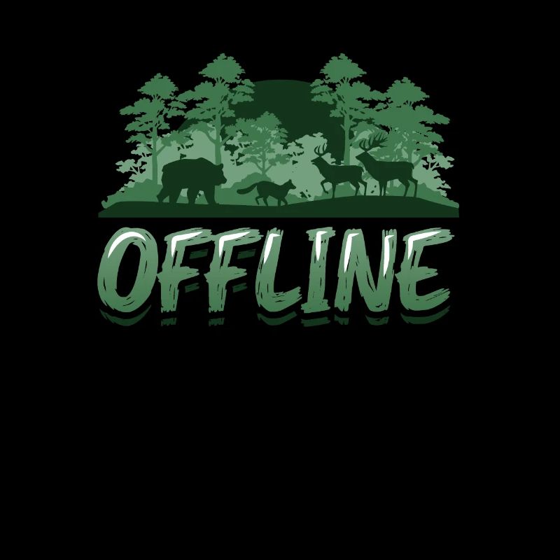 Offline, nature lovers, hiking