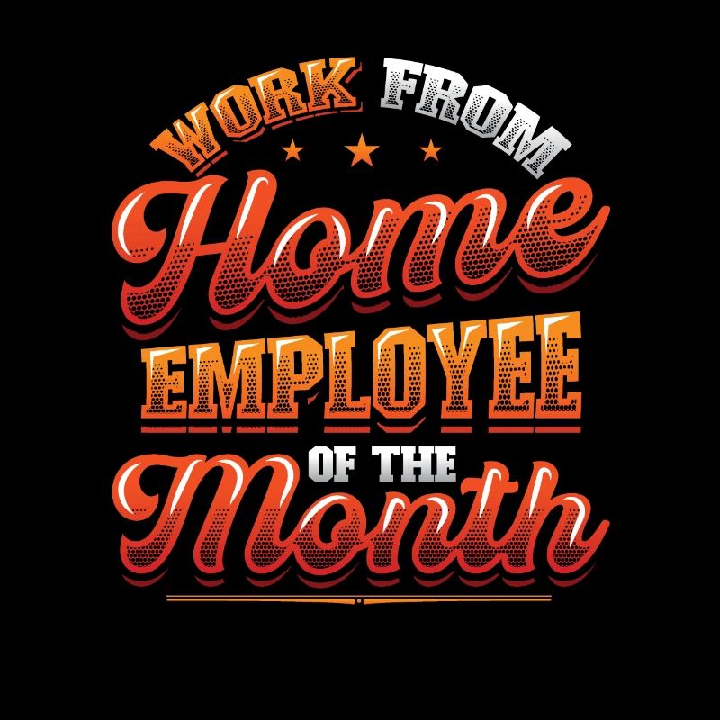 Employé du mois du bureau à domicile