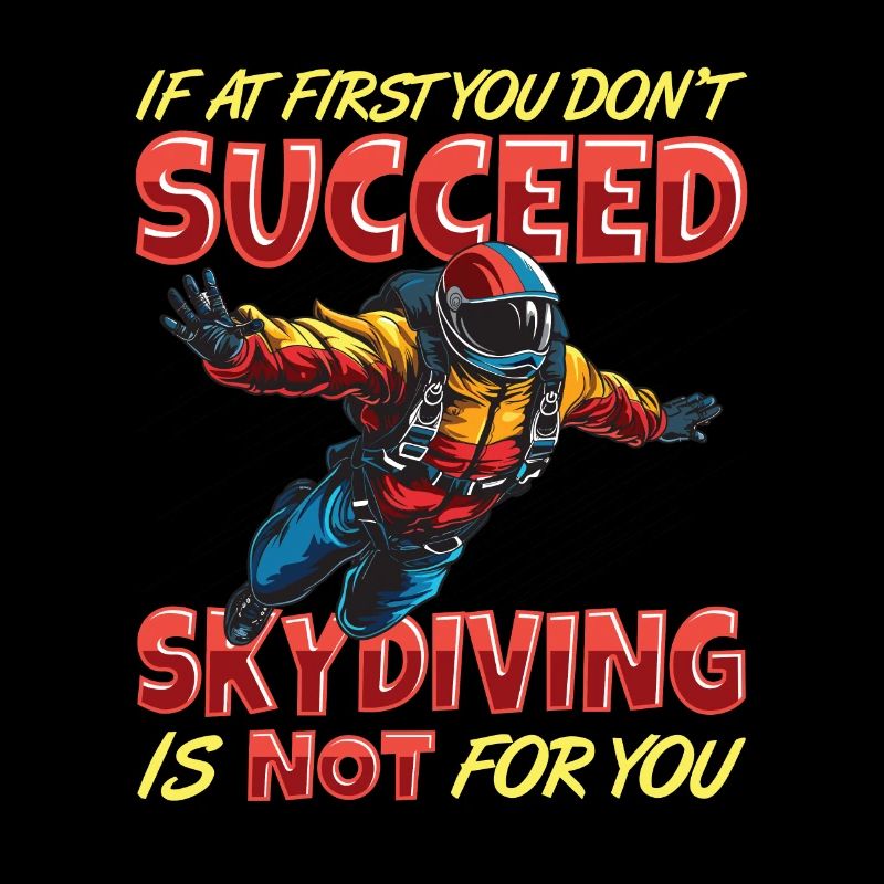 Parachutiste drôle