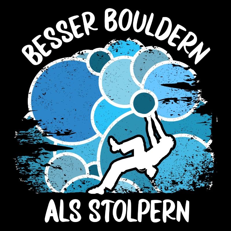 Vintage Bouldern Boulderer Klettern Kletterer