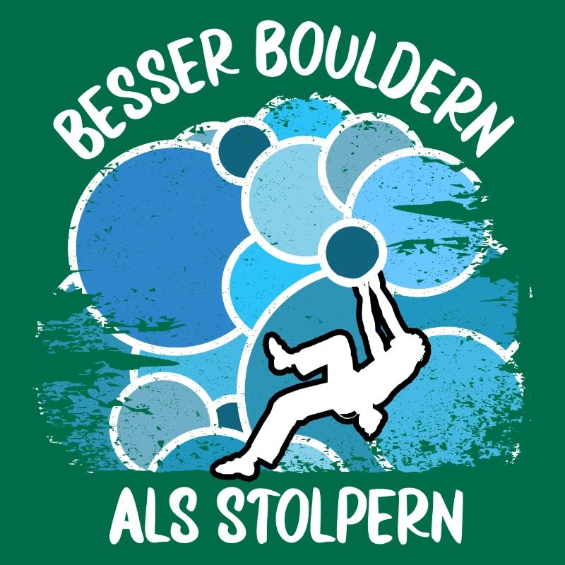 Vintage Bouldern Boulderer Klettern Kletterer