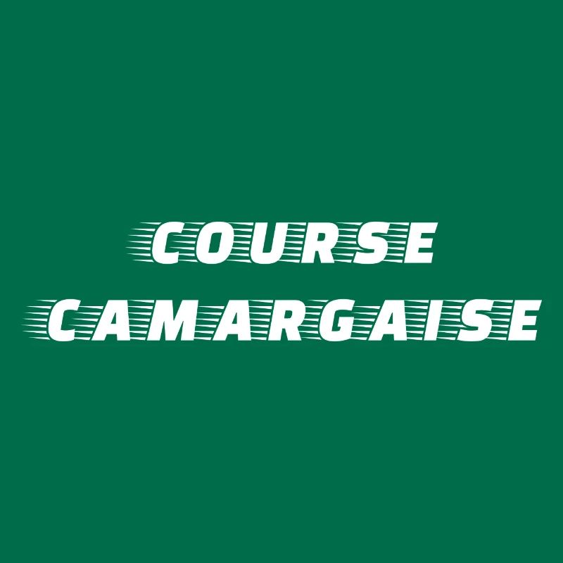 Tshirt course camarguaise
