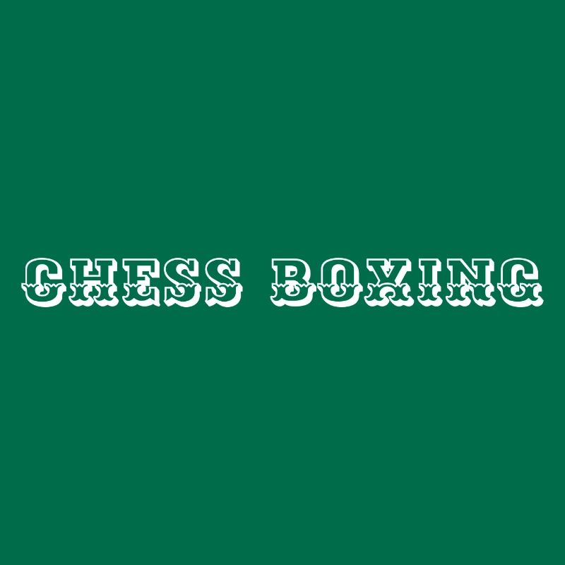 Chess boxing box jeu d'échecs
