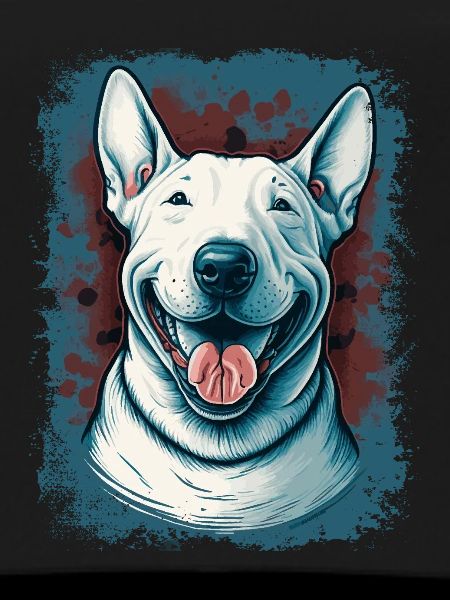 Cheerful Bull Terrier