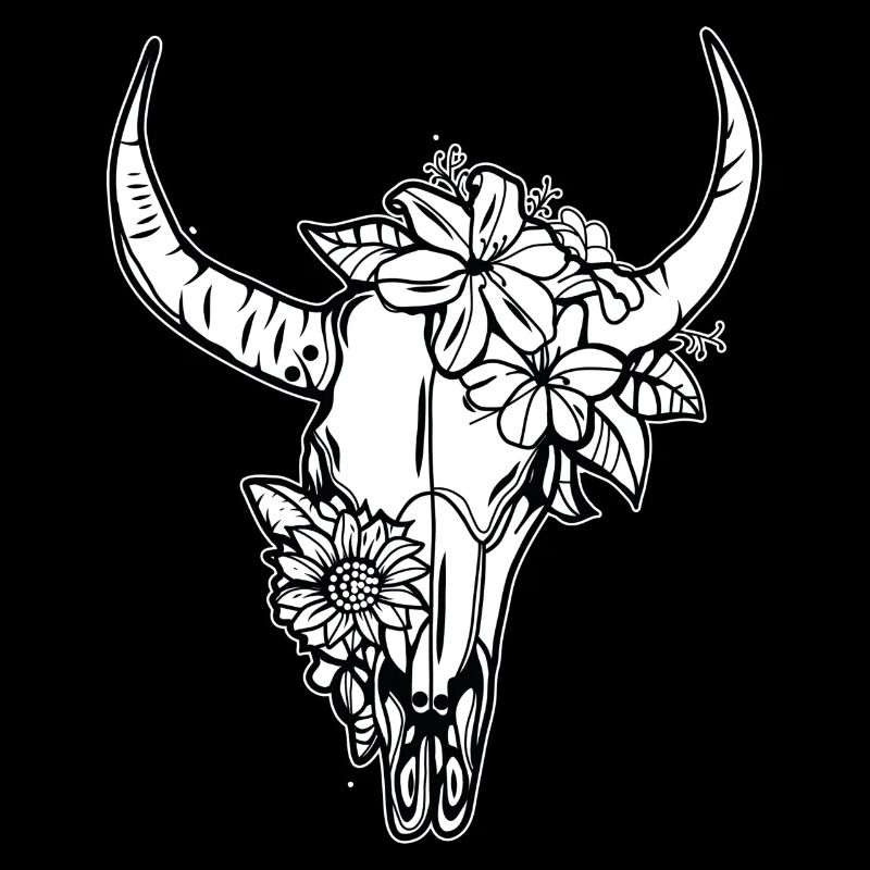 Longhorn // Skull // Geweih